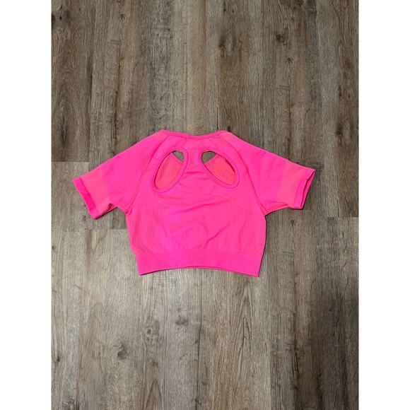 Gymshark Women’s Ultra Seamless Crop Top Size Medium - Picture 2 of 8